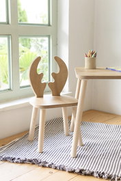 Hanah Home Deer Chair - Marrón